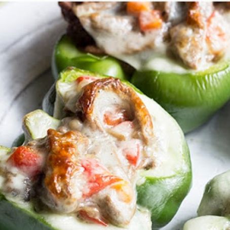 Cheesesteak Stuffed Peppers