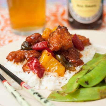 Sweet and Sour Chicken (Baked)
