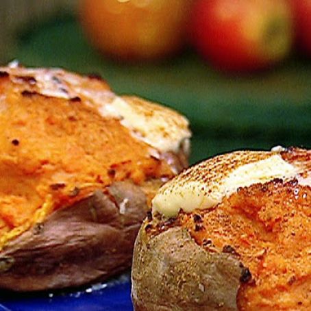 Twice Baked Sweet Potatoes
