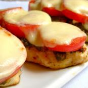 Grilled pesto chicken