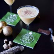 Eggnog Martini's!