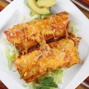 CORN FLAKE ENCHILADAS