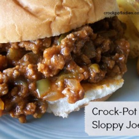 Crock-Pot Sloppy Joes