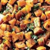 Butternut Squash with Ginger and Cilantro