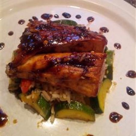 Ginger Glazed Mahi Mahi