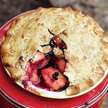 Double Berry Apple Pie