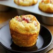 Cheesy Ham and Apple Cups