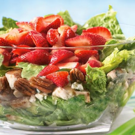 Summer Layered Chicken Salad