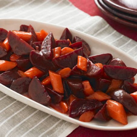 Roasted Beets & Carrots