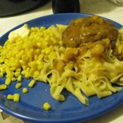 Golden Mushroom Salisbury Steak