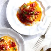 Cod with Chorizo and Breadcrumbs