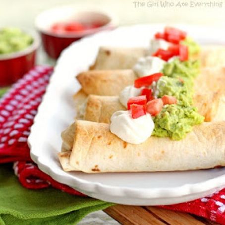 Baked Chimichangas