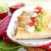 Baked Chimichangas