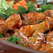Crispy Honey Mustard Wings