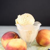 FRESH PEACH ICE CREAM
