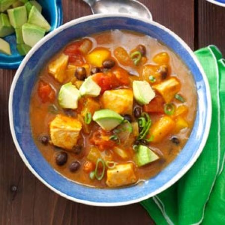 Black Bean 'n' Pumpkin Chili Recipe