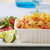 Zesty King Ranch Chicken Casserole