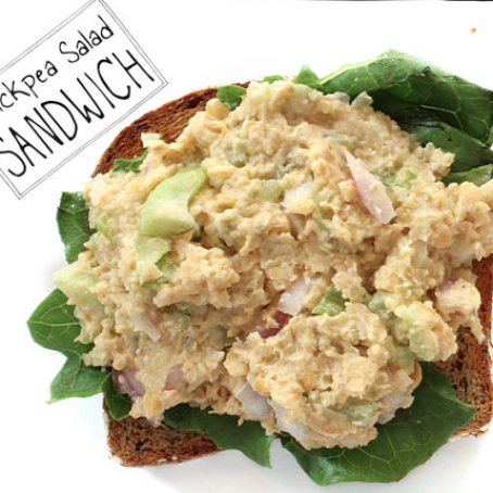 Chickpea Salad Sandwich