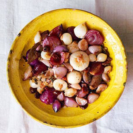 Jumble of Sweet-and-Sour Onions