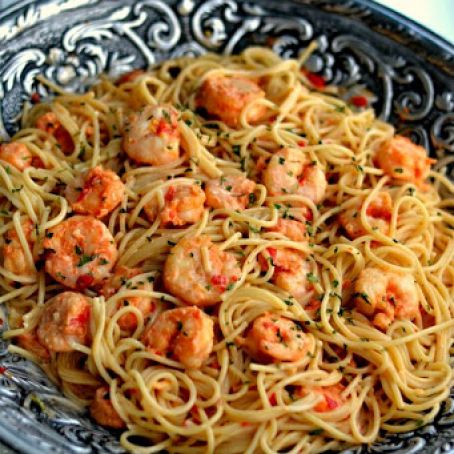 Bang Bang Shrimp and Pasta