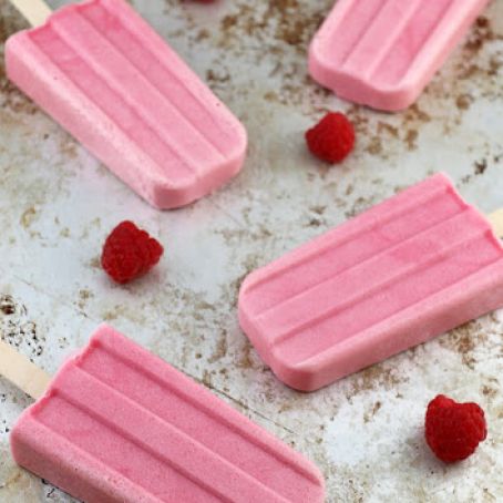 Raspberry Lemon Popsicles | Ruled Me