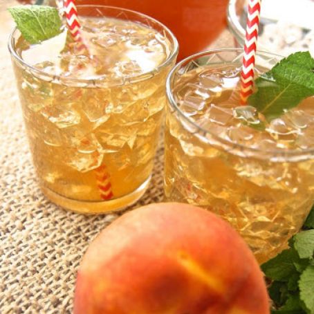 Southern Fresh Peach Iced Tea