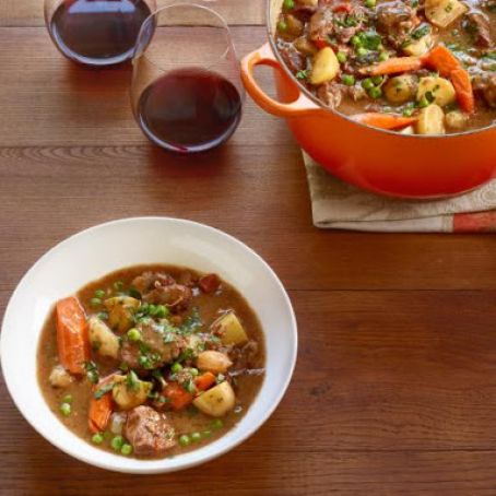 Lamb Stew with Spring Vegetables