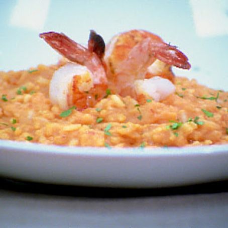 Shrimp Tomato Risotto