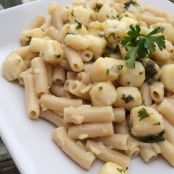 Garlicky Lemon Scallops