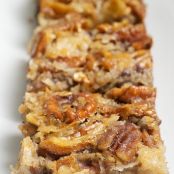 Chocolate Pecan Pie Bar (German)