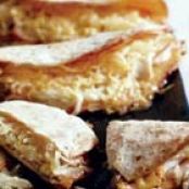 chicken reuben quesadilla