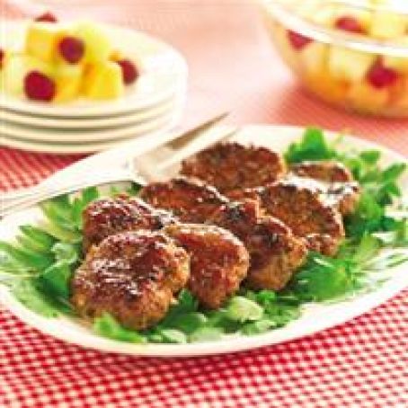 Vegan Apple Sausage Patties