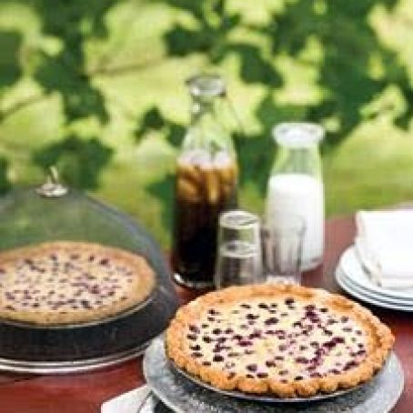 Raspberry Custard Pie