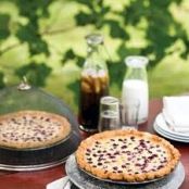 Raspberry Custard Pie