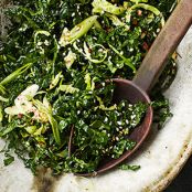 Kale Salad with Sesame Dressing Recipe