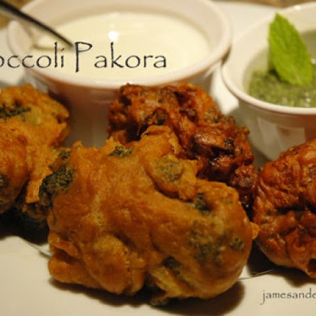 Broccoli and Onion Pakora