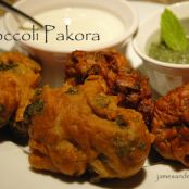 Broccoli and Onion Pakora