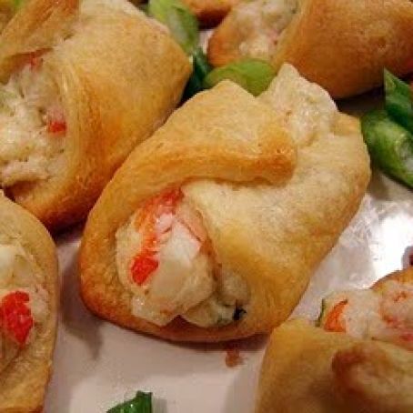 Crab Filled Crescent Wontons