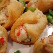 Crab Filled Crescent Wontons