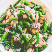 Asparagus & Radishes with Mint