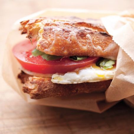 Egg-and-Tomato Breakfast Sandwich To Go