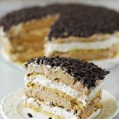 Chocolate Chip Mocha Icebox Cake