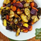 Balsamic Roasted Vegetables -- Weight Watchers 2 PointsPlus