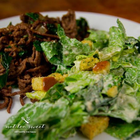 Fast Fry Beef and Kale