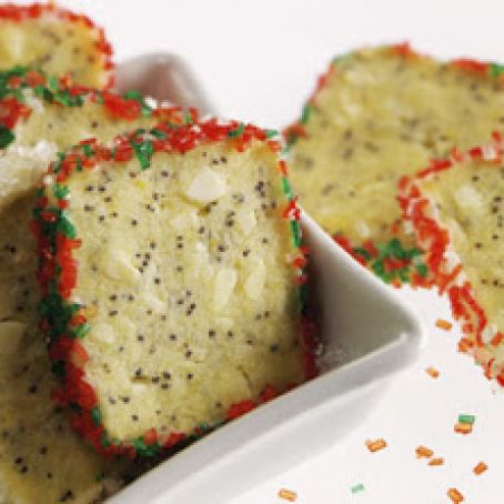 Citrus Almond Shortbread