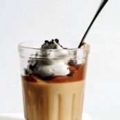 Caramel Budino with Salted Caramel Sauce
