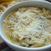 Spinach Lemon Orzo Soup