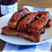 Chinese Pork Ribs with Plum Sauce