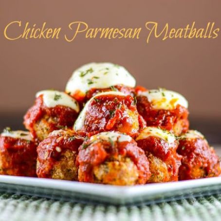 Chicken Parmesan Meatballs