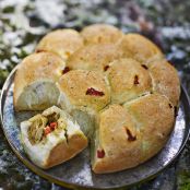 Tear-and-share stuffed deli rolls